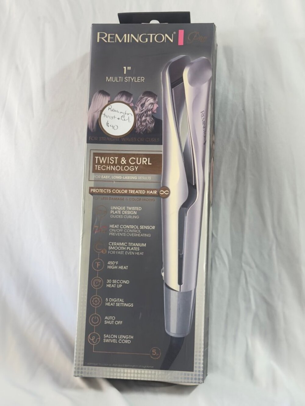 Remington 1" Multi Styler Twist & Curl Technology